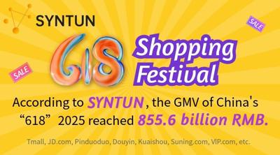 Syntun|2025 "618" Promotion Report: GMV Reaches 855.6 billion RMB