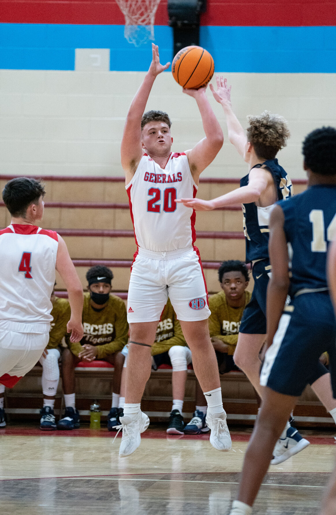 Horseshoe Bend boys basketball against Randolph County