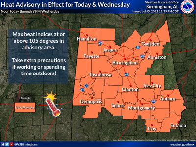 heat advisory