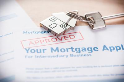 STOCK Approved mortgage loan agreement application