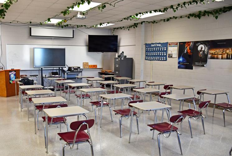 Empty classroom