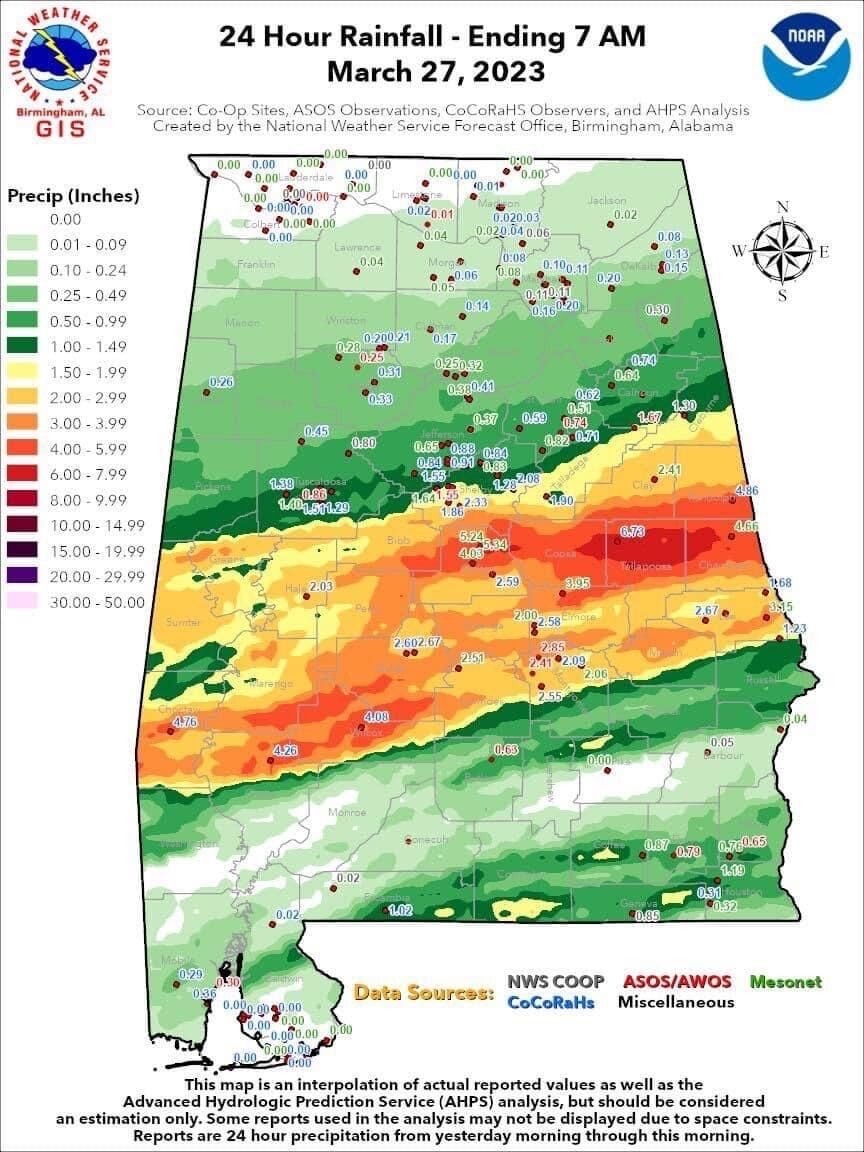 10-day weather forecast discount for alexander city alabama