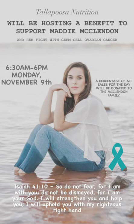 Maddie McClendon fundraiser