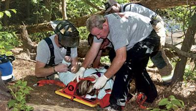 Fake victims, real training