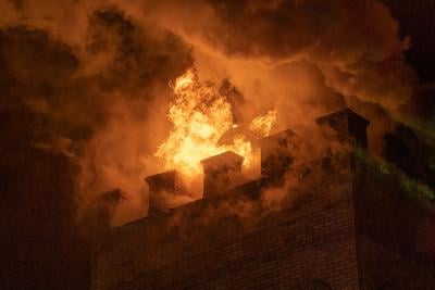 Fire at First United Methodist Church