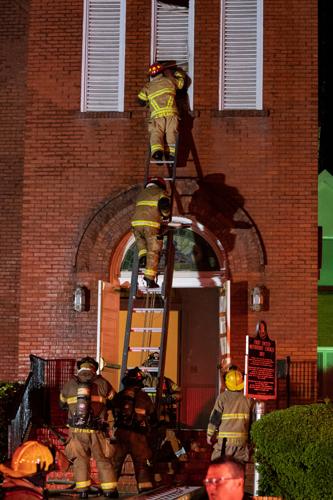 Fire at First United Methodist Church