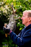 I am turning knives, forks and spoons in to metal sculptures,” says former welder