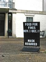 Food for Fines Drive returns to Adelia M. Russell Library