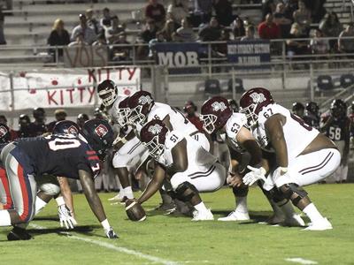 Benjamin Russell's offensive line