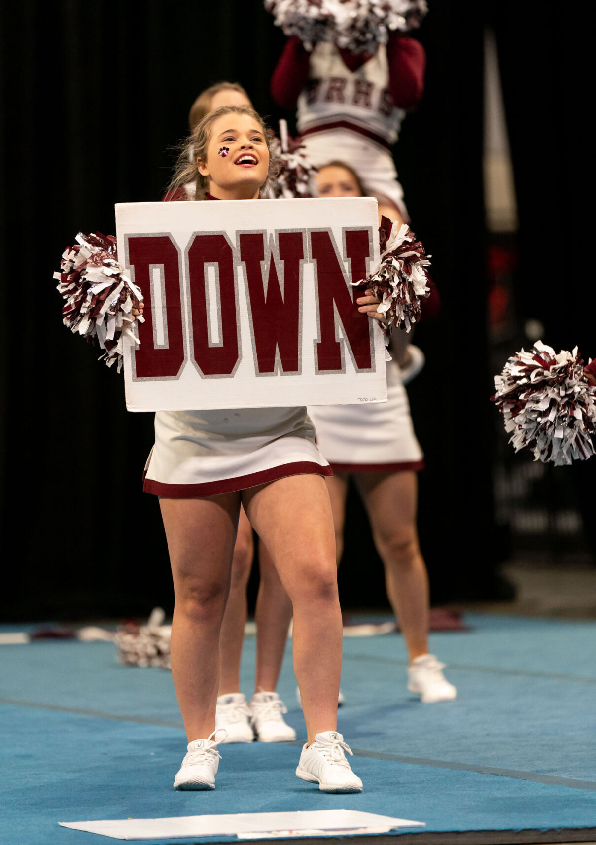 BRHS Competes at State Cheer Competition