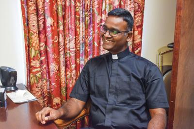 New priest Father Thomas Reddy Gopu