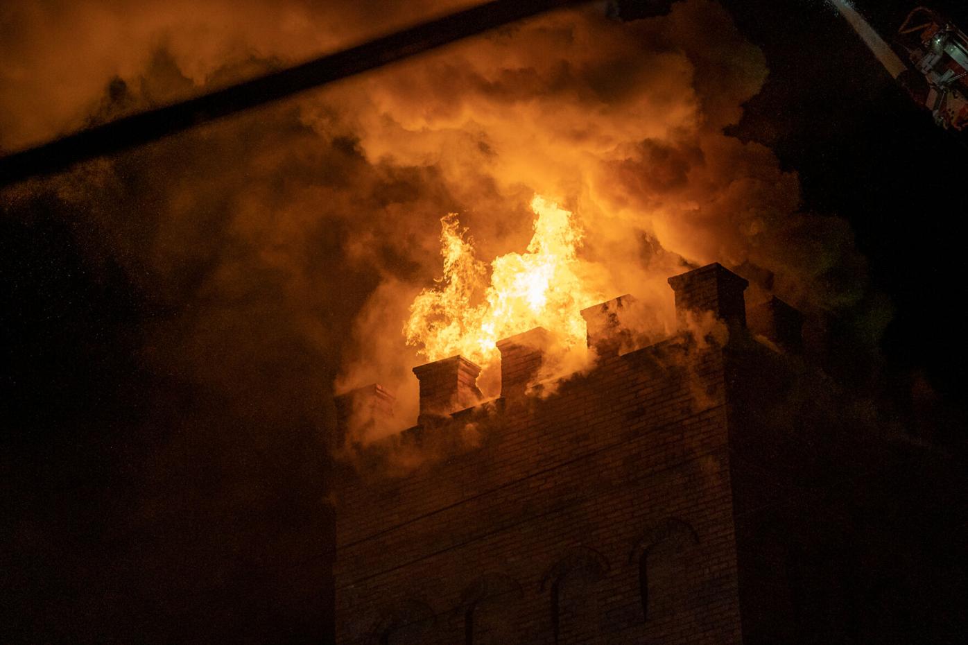 Fire at First United Methodist Church