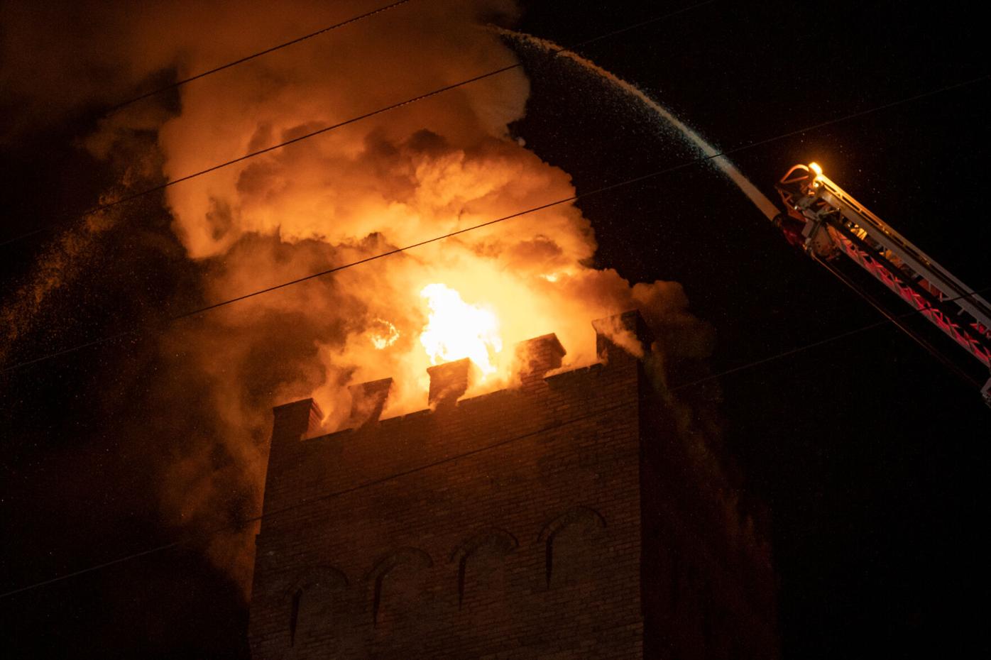 Fire at First United Methodist Church