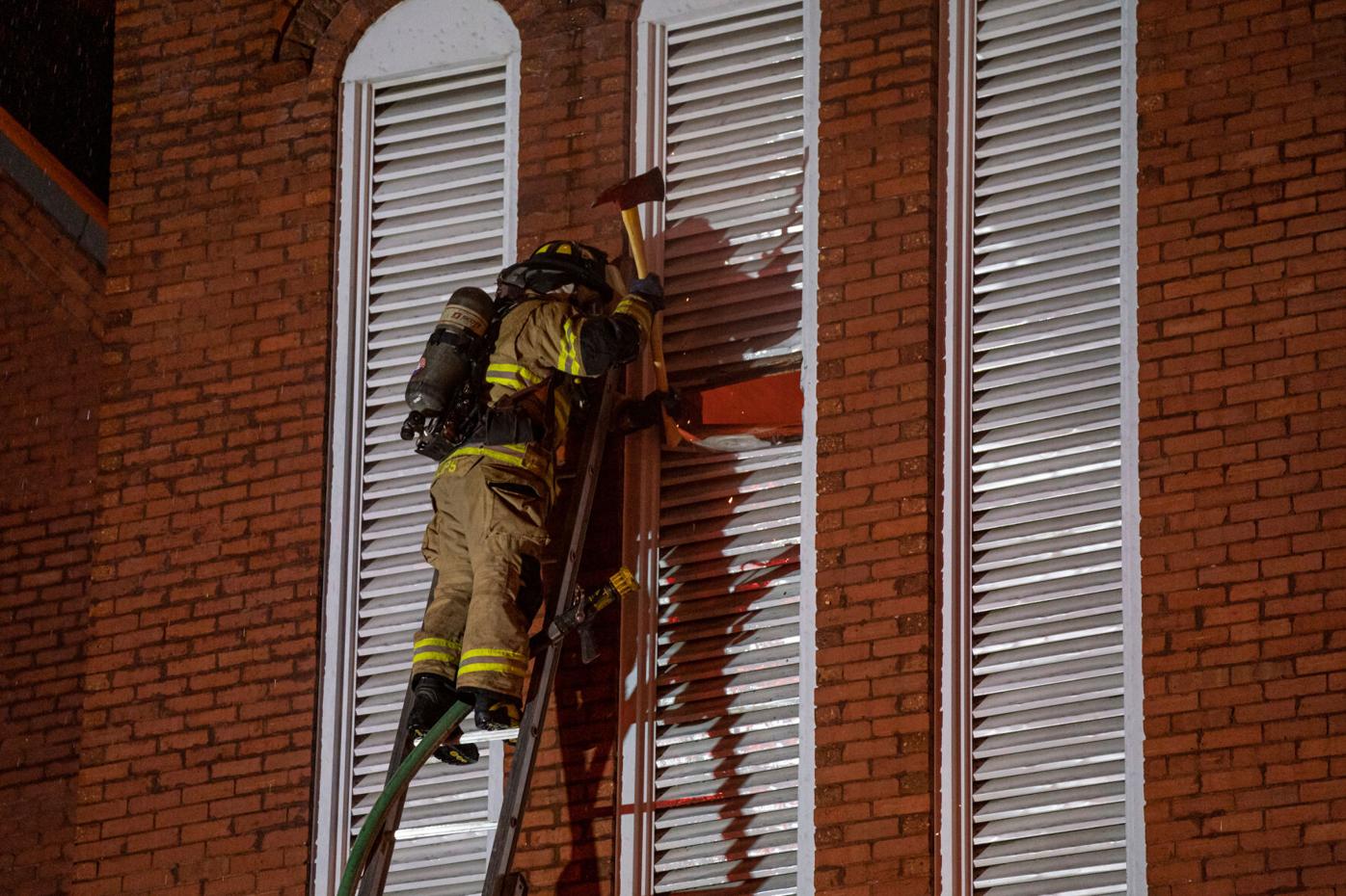Fire at First United Methodist Church
