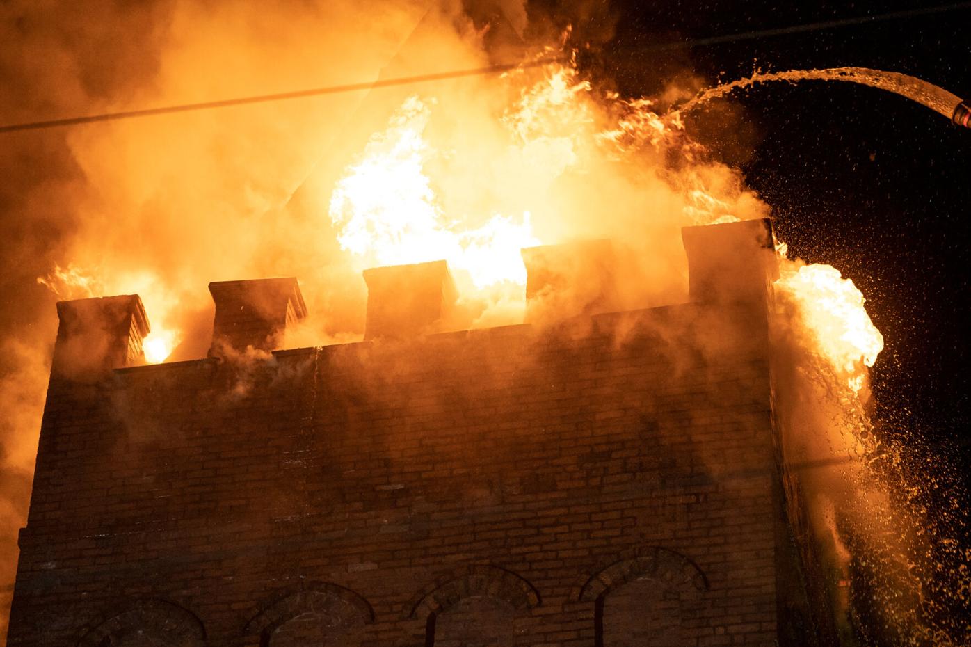 Fire at First United Methodist Church