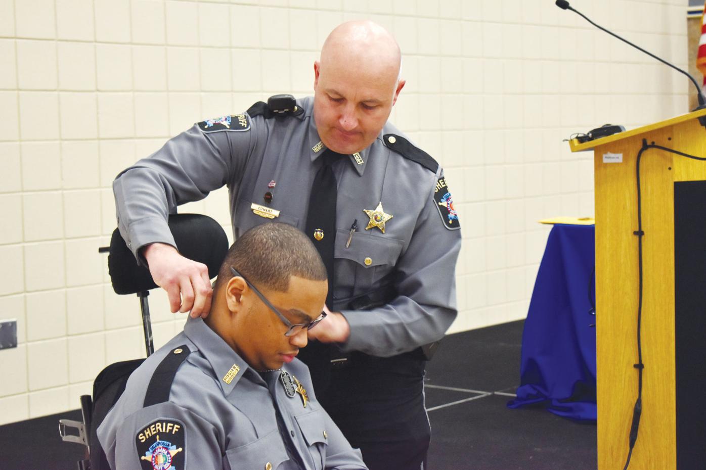 Reeltown student's dream comes true after being sworn in as newest deputy  sheriff | News 