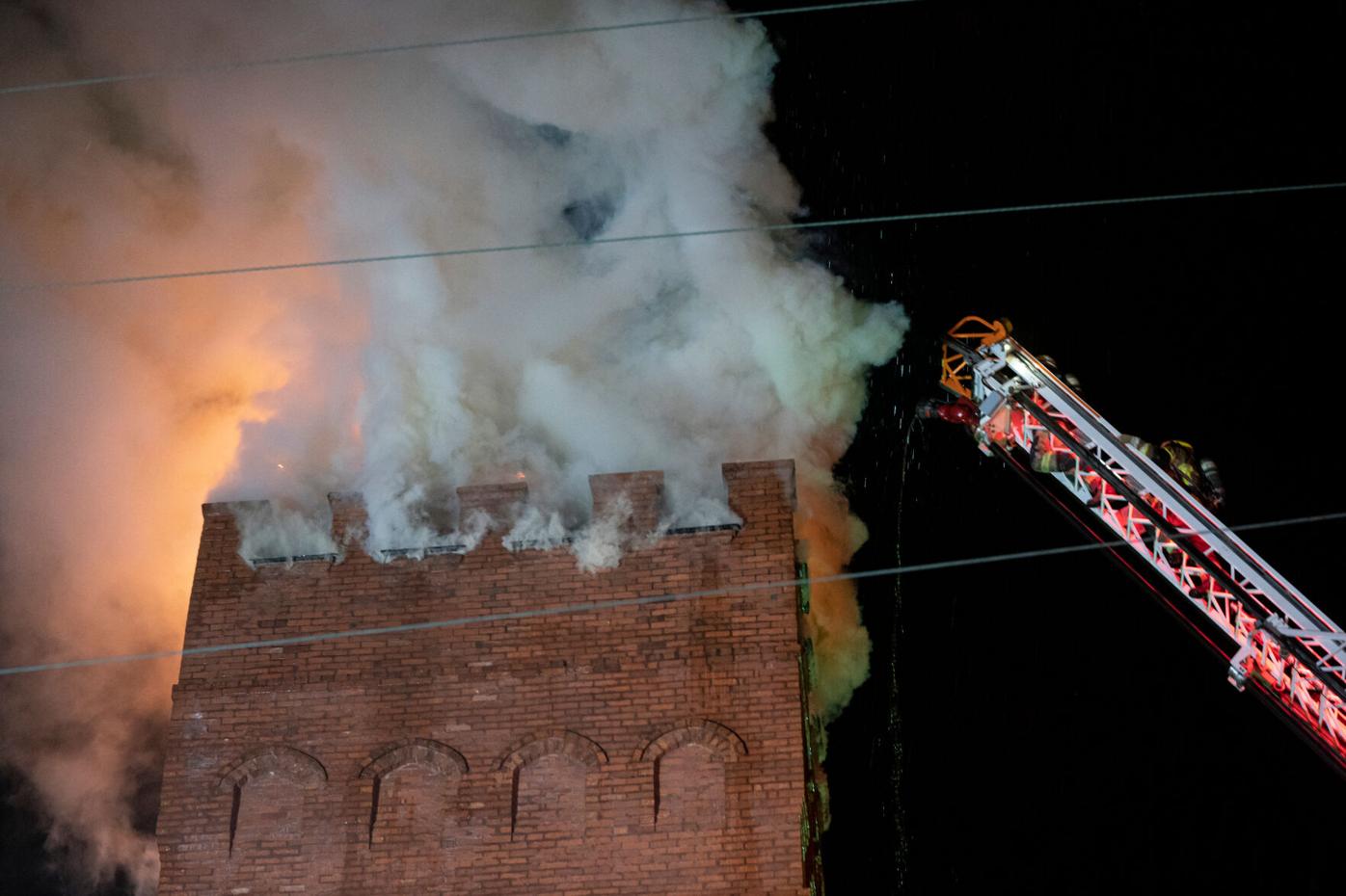 Fire at First United Methodist Church
