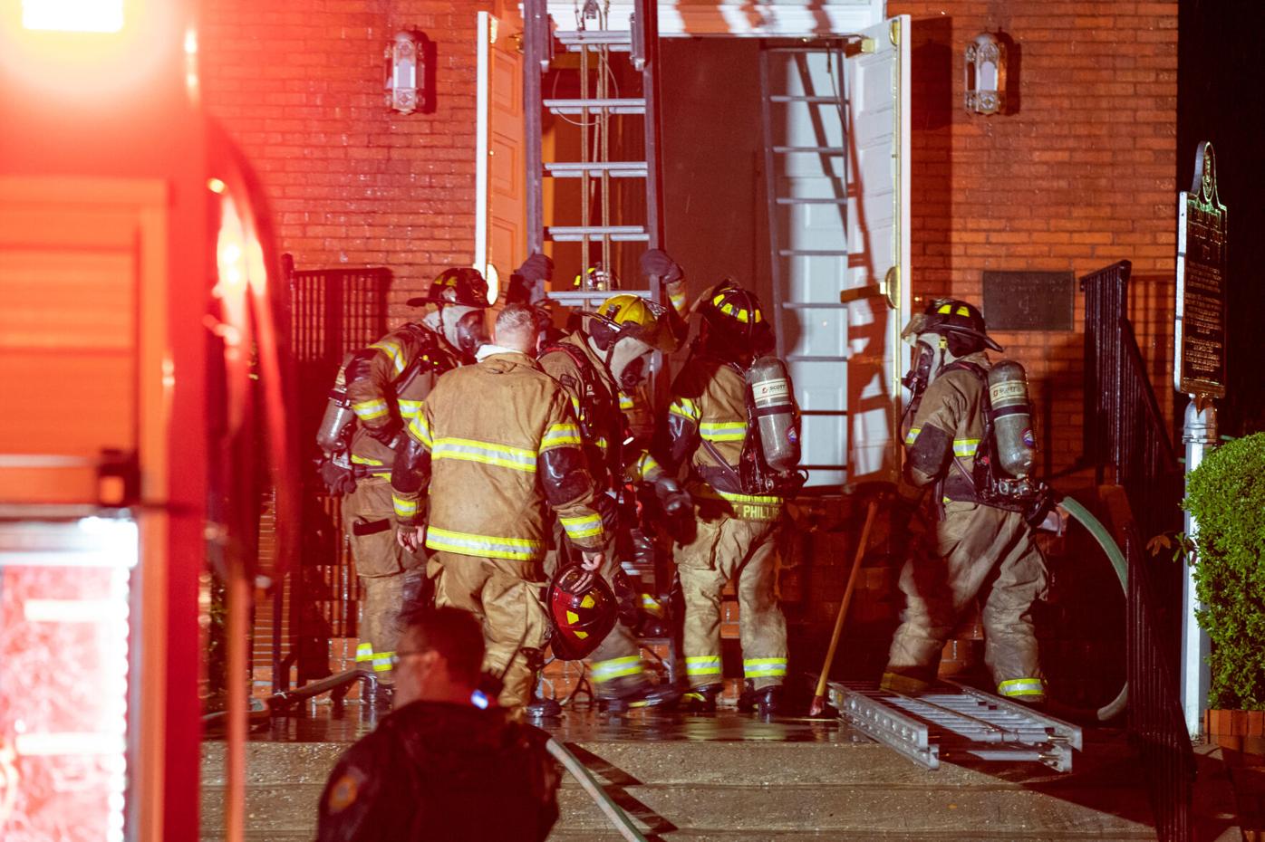 Fire at First United Methodist Church