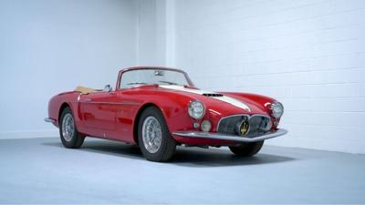 1957 Maserati A6G 54 Spider Frua side