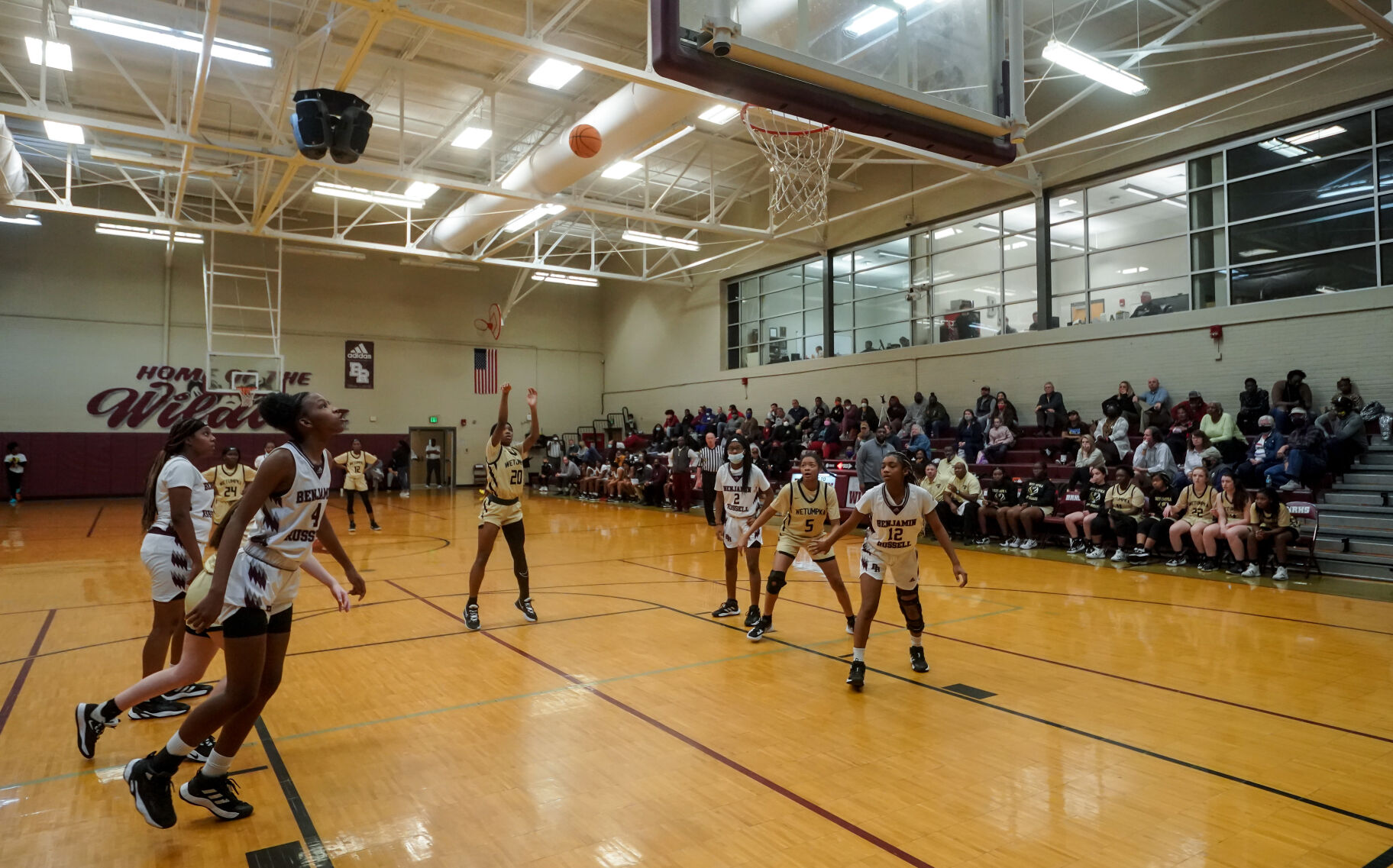 Benjamin Russell basketball vs Wetumpka