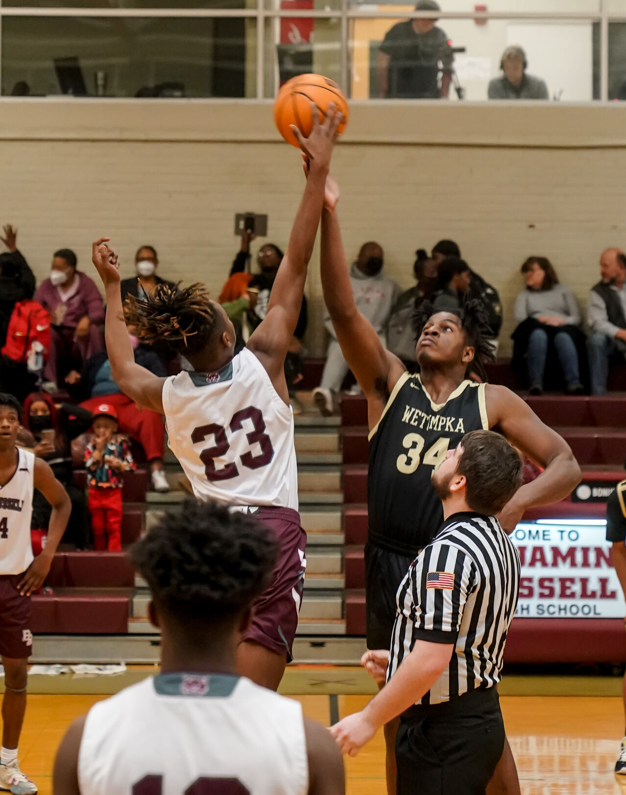 Benjamin Russell basketball vs Wetumpka