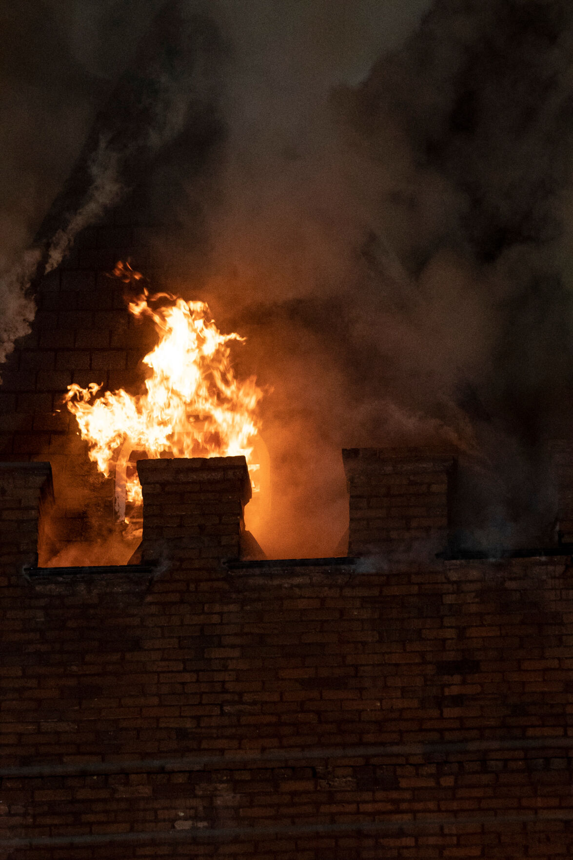 Fire at First United Methodist Church