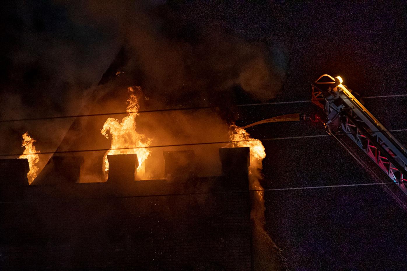 Fire at First United Methodist Church