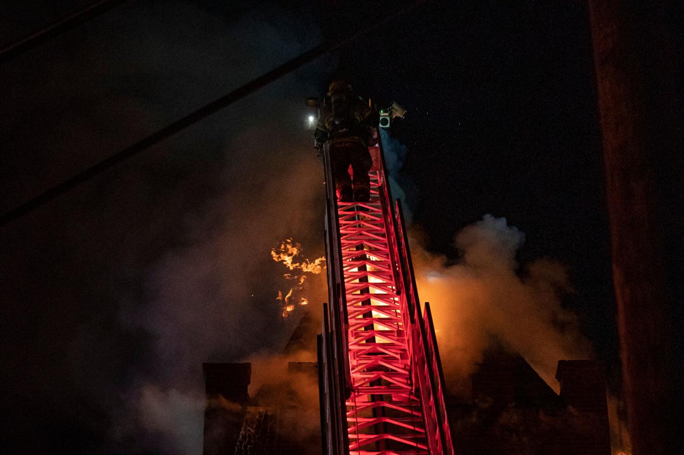 Fire at First United Methodist Church