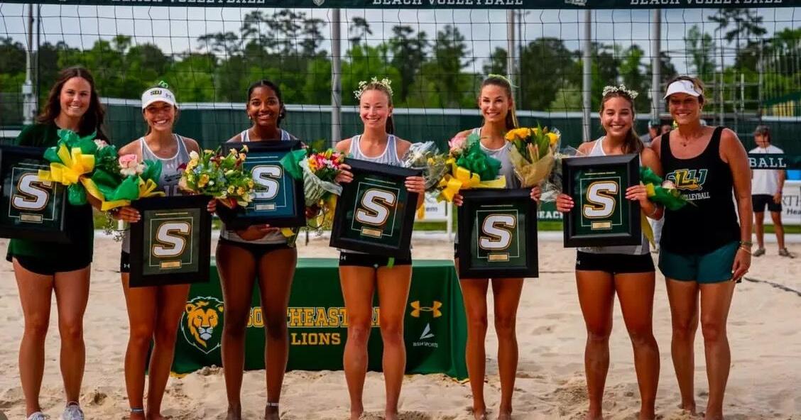 BEACH VB: Southeastern delivers 5-0 sweep against William Carey