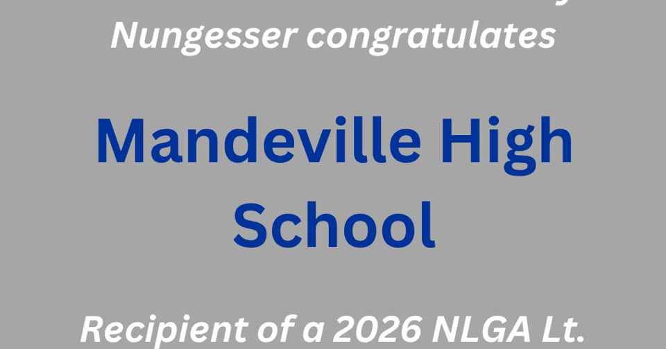 Nungesser announces funding for robotics and STEM camps at Mandeville High
