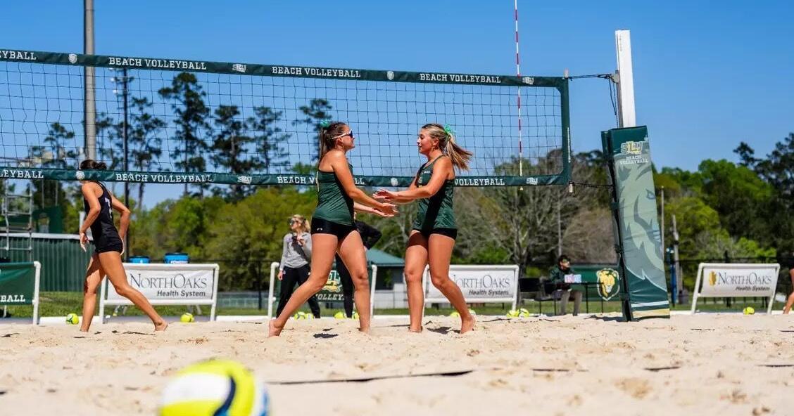 BEACH VB: Sauers and Hrubanova claim Southland Conference Pair of the Week award