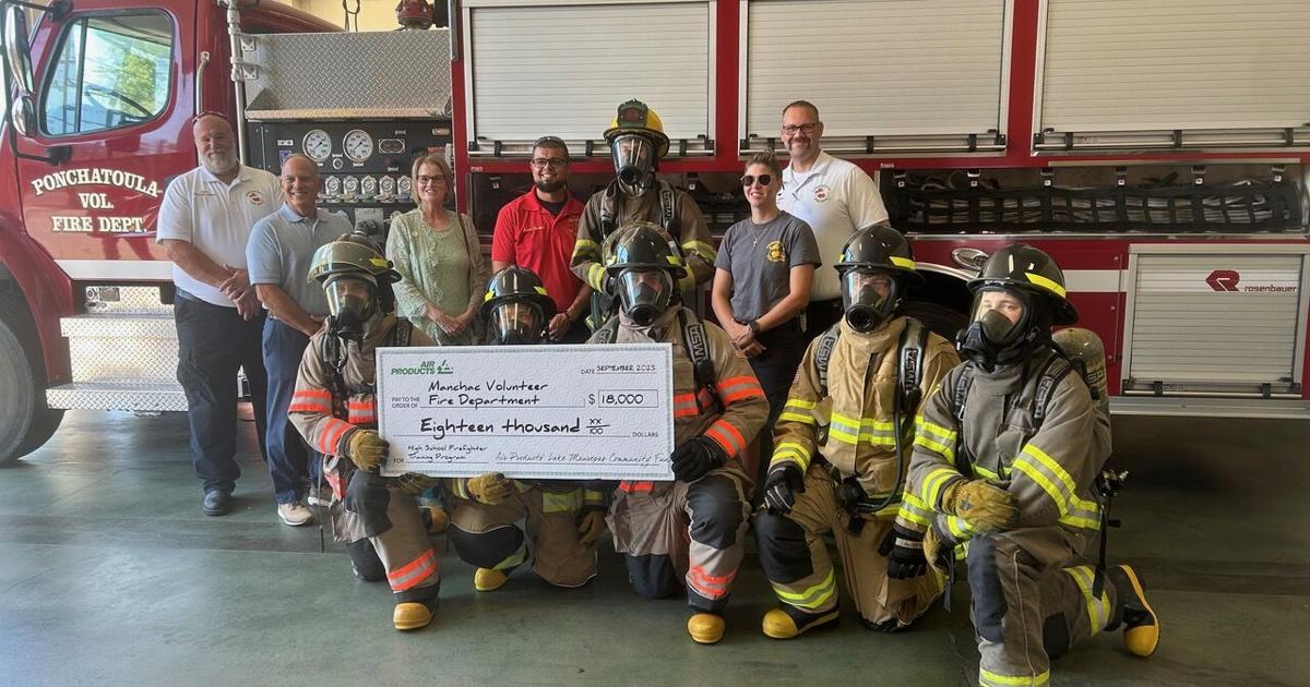 Air Products donates $18,000 to fund emergency response training for high school students