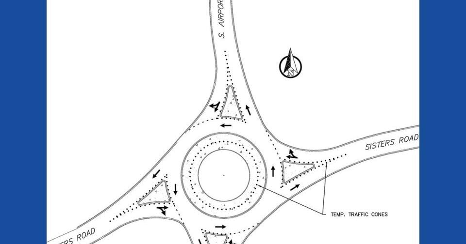 Intersection changes to new roundabout traffic pattern on Thursday ...