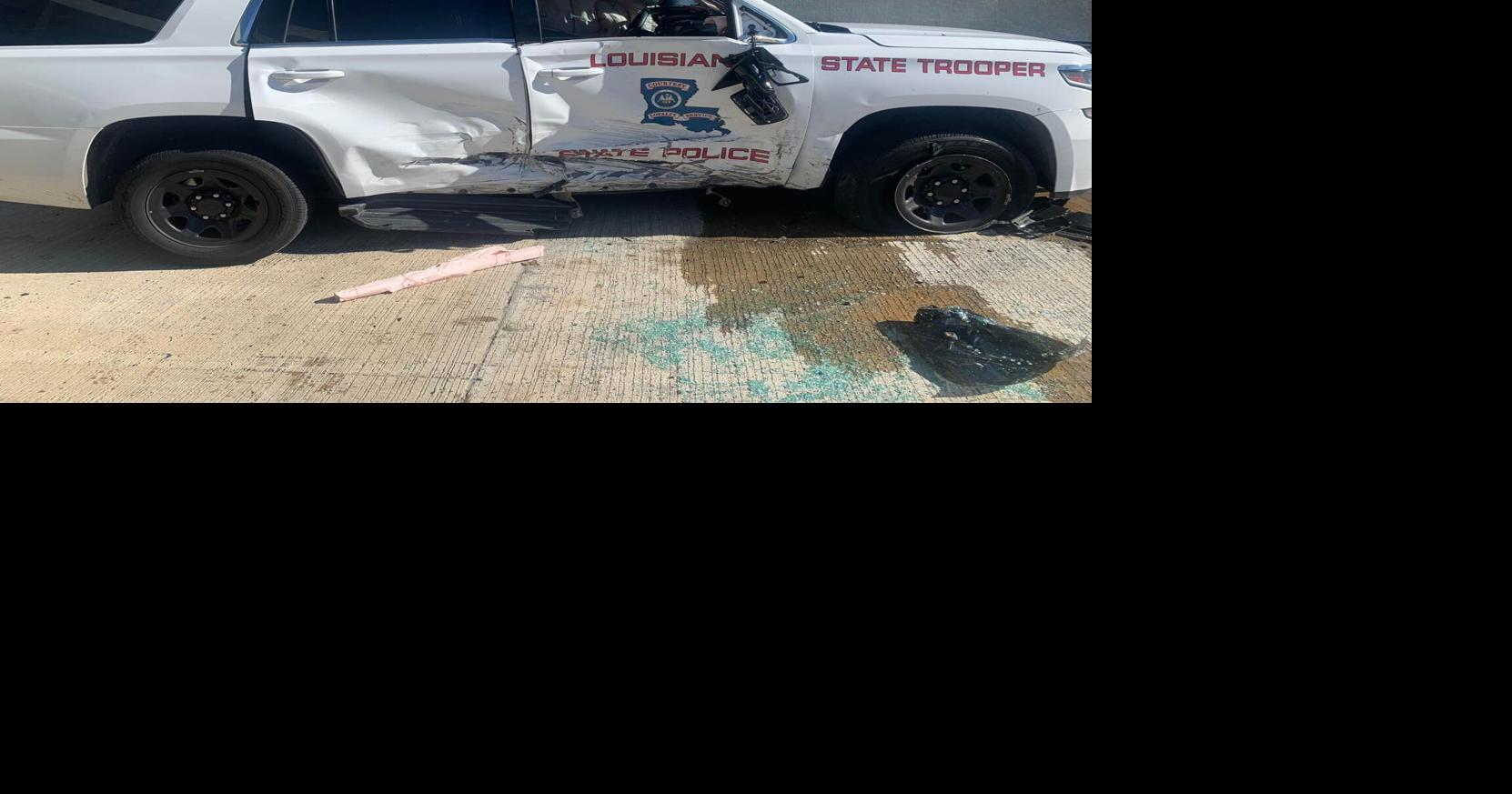 LSP reminds motorists to move over after trooper injured in crash ...