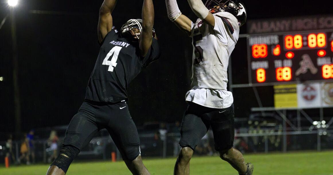 DEFENSE WINS: Falcons use pair of interceptions to secure 21-6 victory over Albany