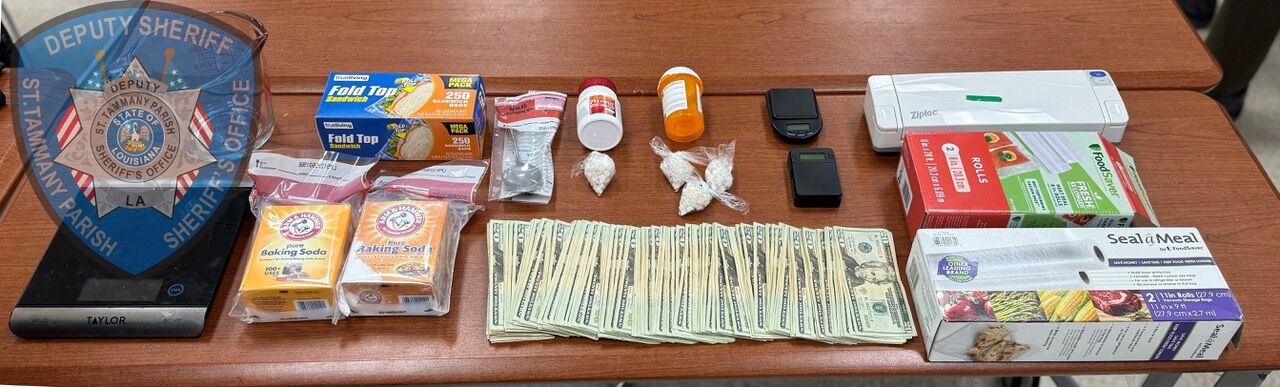 STPSO Detectives Arrest Slidell Man Found To Be Making Crack At His ...