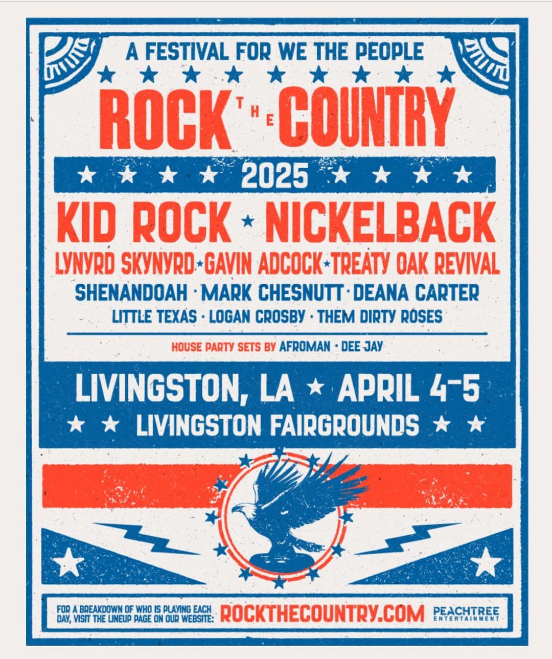 Rock the Country 2025 comes to Livingston Fairgrounds on