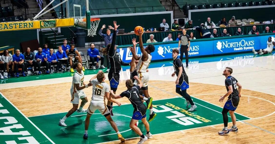 MBB: SLU secures 82-78 victory over New Orleans in season finale