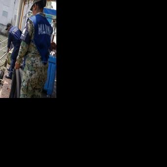 Mexico blames oil slick on illegal dumping