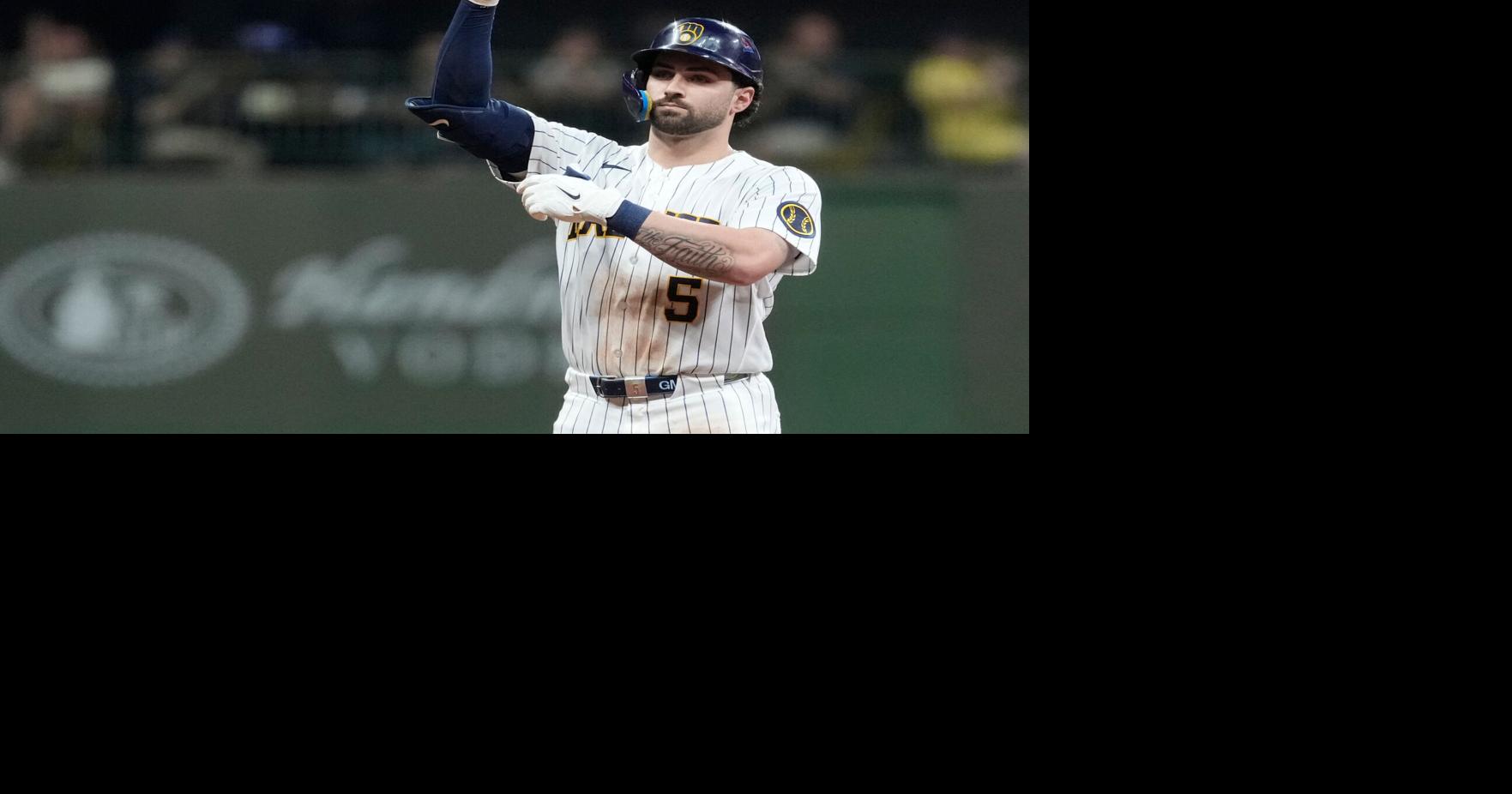 Brewers pour it on early as Garrett Mitchell leads the way in 13-9 victory over the Reds