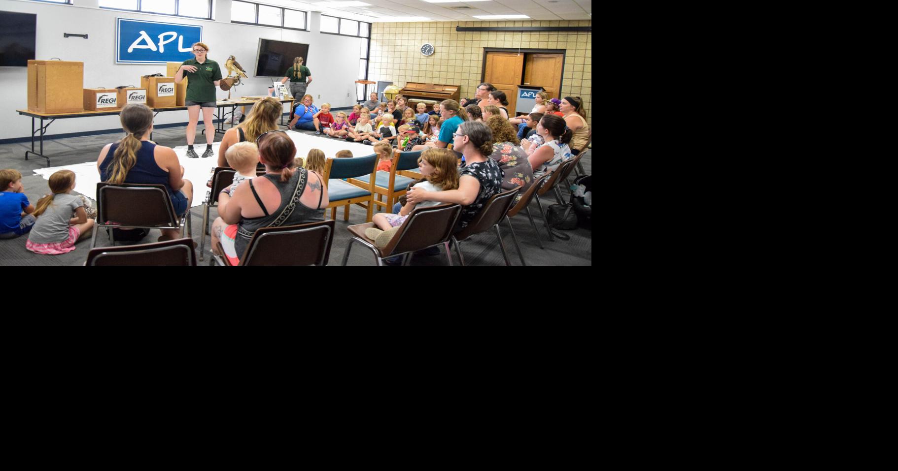 Raptor Education Group shows and tells at library | News ...