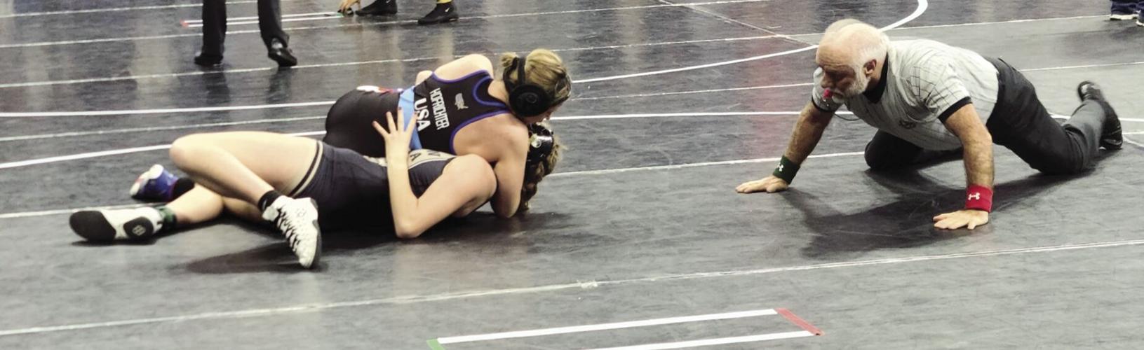 Alexandra Hofrichter dominates at USA Wrestling Folkstyle Nationals