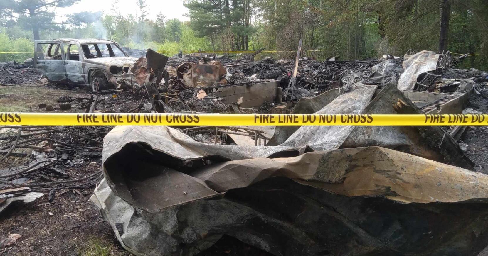 Fire burns trailer to the ground in Pearson - Vimarsana News