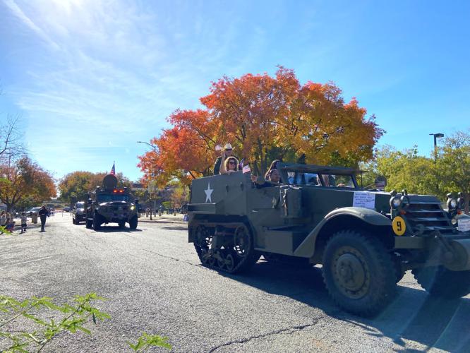 The customary observance of veterans day in november as a link