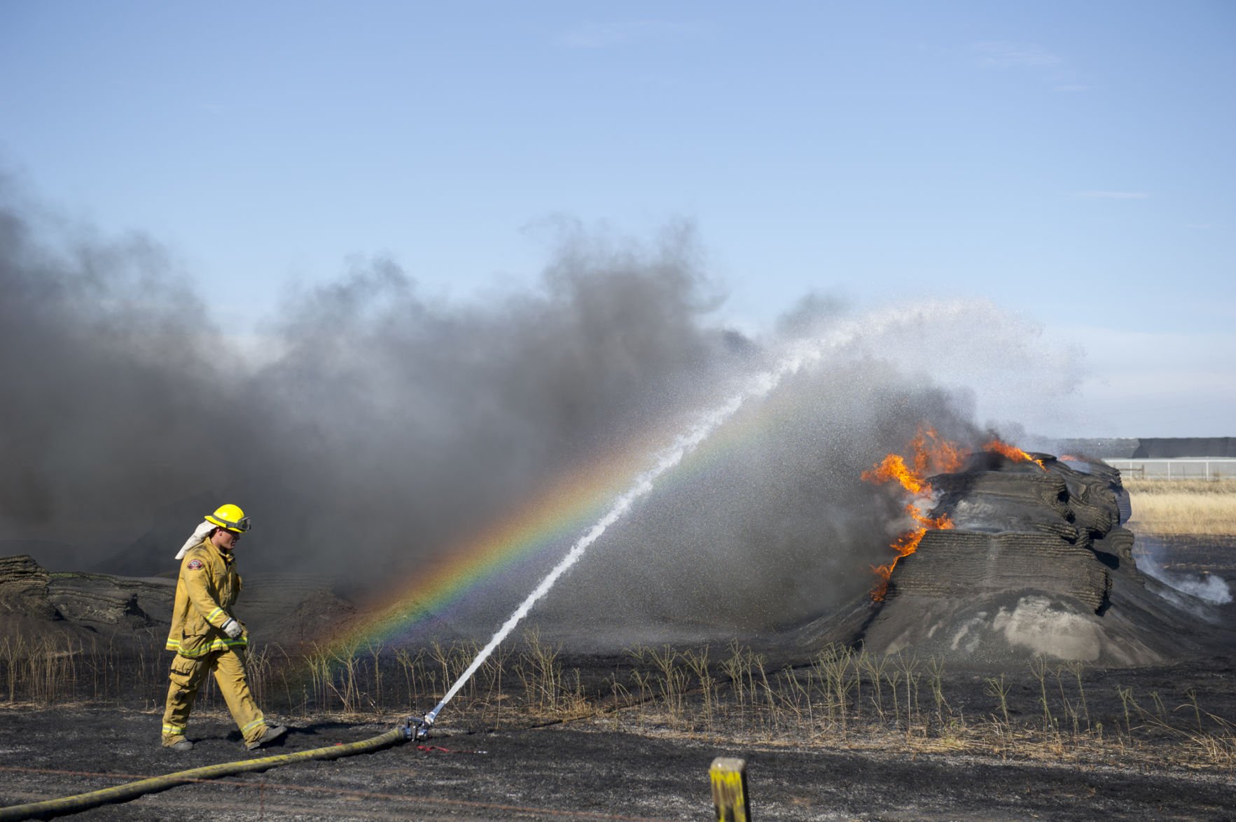 Firefighters Battle 100-acre Blaze In Pleasant Grove | News | Appeal ...