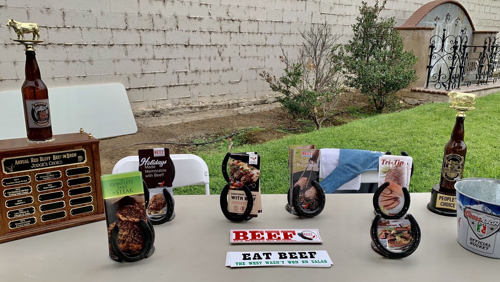 Cattle Corner Honey Mustard Steak with Grilled Onions is from Beef