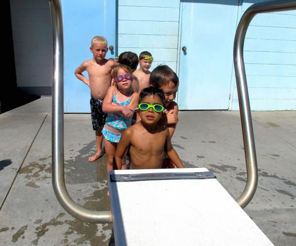 Staying cool in the pool Corning youths spend summer swimming