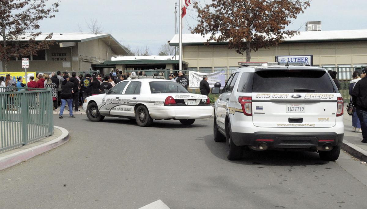 Campus seemed safe lockdown lifted at Luther Elementary School in Live