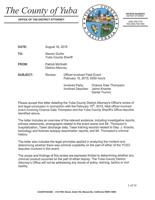 Yuba County deputies cleared in fatal Taser incident