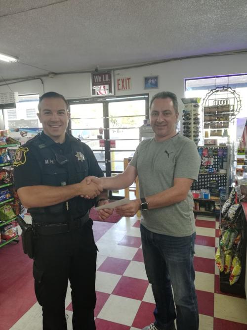 Local business gives back